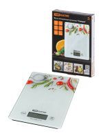 Весы электронные кухонные "Специи", стекло, деление 1 г, макс. 5 кг, TDM SQ4025-0001
