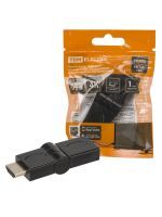Переходник "АВП 5" штекер HDMI - гнездо HDMI поворотный на 180 градусов, позолоченные контакты, TDM SQ4040-0105