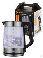 Электрический чайник "Нептун Плюс", стекло, съемная крышка, 1,8 л, 1800 Вт, стальной, TDM SQ4001-0011 