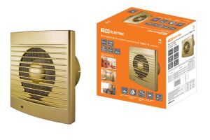 Вентилятор бытовой настенный 100 С-4, золото TDM ELECTRIC SQ1807-0119