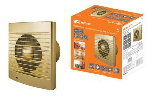 Вентилятор бытовой настенный 120 С-4, золото TDM ELECTRIC SQ1807-0120
