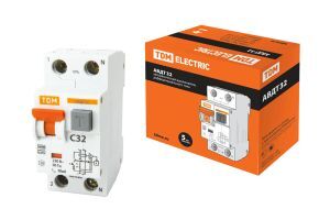 Автоматический Выключатель Дифференциального тока - АВДТ 32 C32 30мА TDM ELECTRIC SQ0202-0032