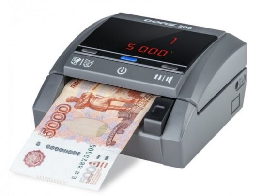 Детектор банкнот DORS 200 автоматический, без АКБ Dors