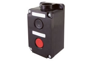 Пост кнопочный ПКЕ 222-2 У2, красная и черная кнопки, IP54 TDM ELECTRIC SQ0742-0011