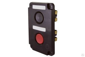 Пост кнопочный ПКЕ 112-2 У3, красная и черная кнопки, IP40 TDM ELECTRIC SQ0742-0012 