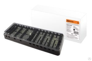 Коробка испытательная переходная ИКП (аналог ИК, ИКК, латунь) с прозр. крышкой TDM ELECTRIC SQ0836-0006 