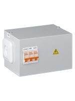 Ящик с трансформатором понижающим ЯТП-0,25 220/24-3авт. IP31 TDM ELECTRIC SQ1601-0004