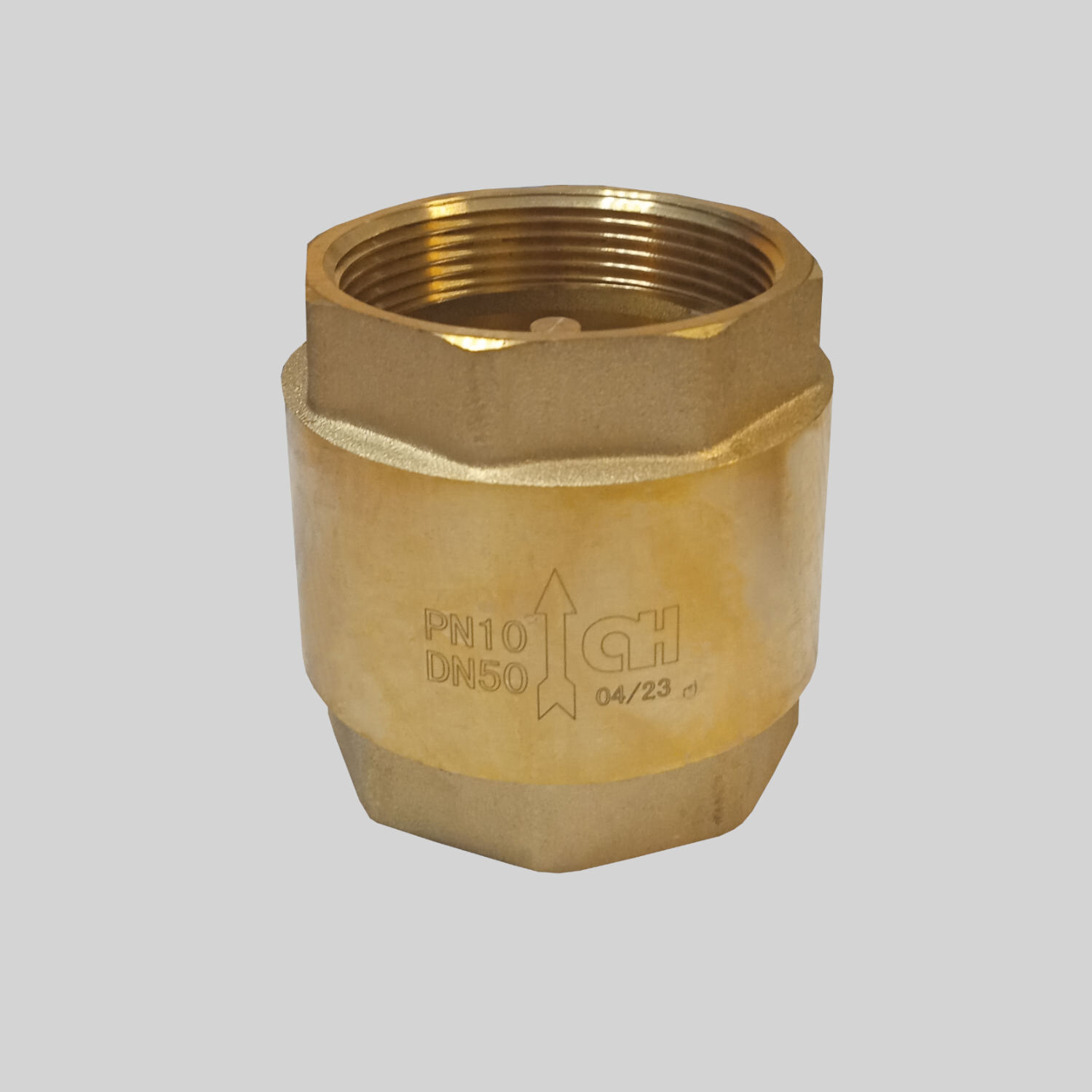 Клапан обратный с латунным сердечником AquaHit MVI CV.720.09 Ду50