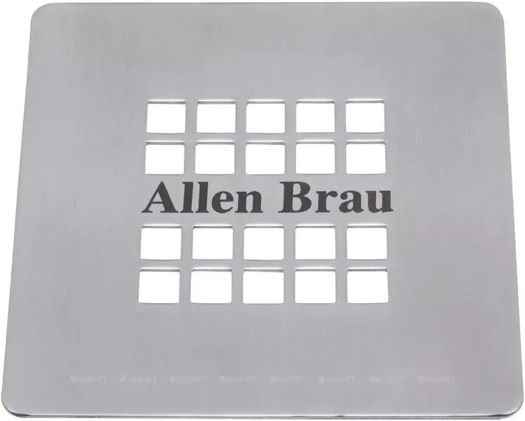 Решётка «Allen Brau» 8.310N1-SS Priority серебро браш.