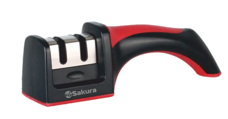 Ножеточка SAKURA SA-6651R, 2 степени заточки