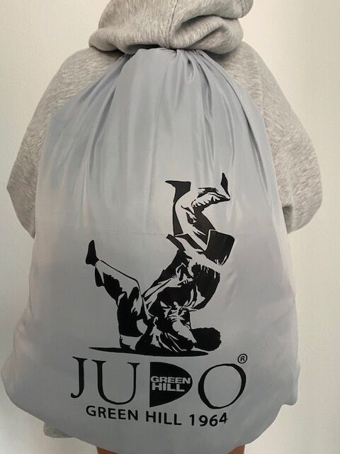 Рюкзак-мешок с принтом JUDO GREEN HILL серый