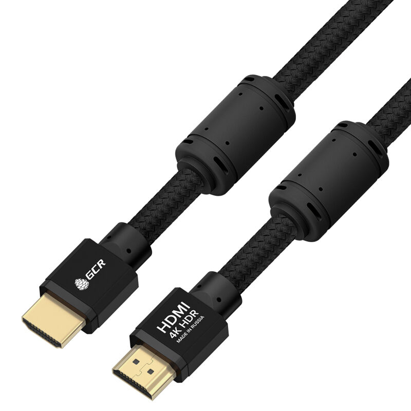 GCR-54991, Видеокабель с Ethernet Greenconnect PROF ECO Soft HM485 HDMI (M) -> HDMI (M) 10 м
