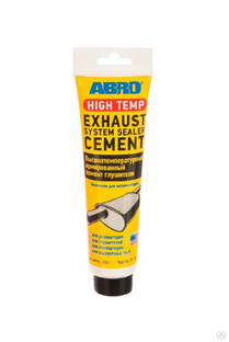 Высокотемпературный армированный цемент глушителя ABRO 170 г 
