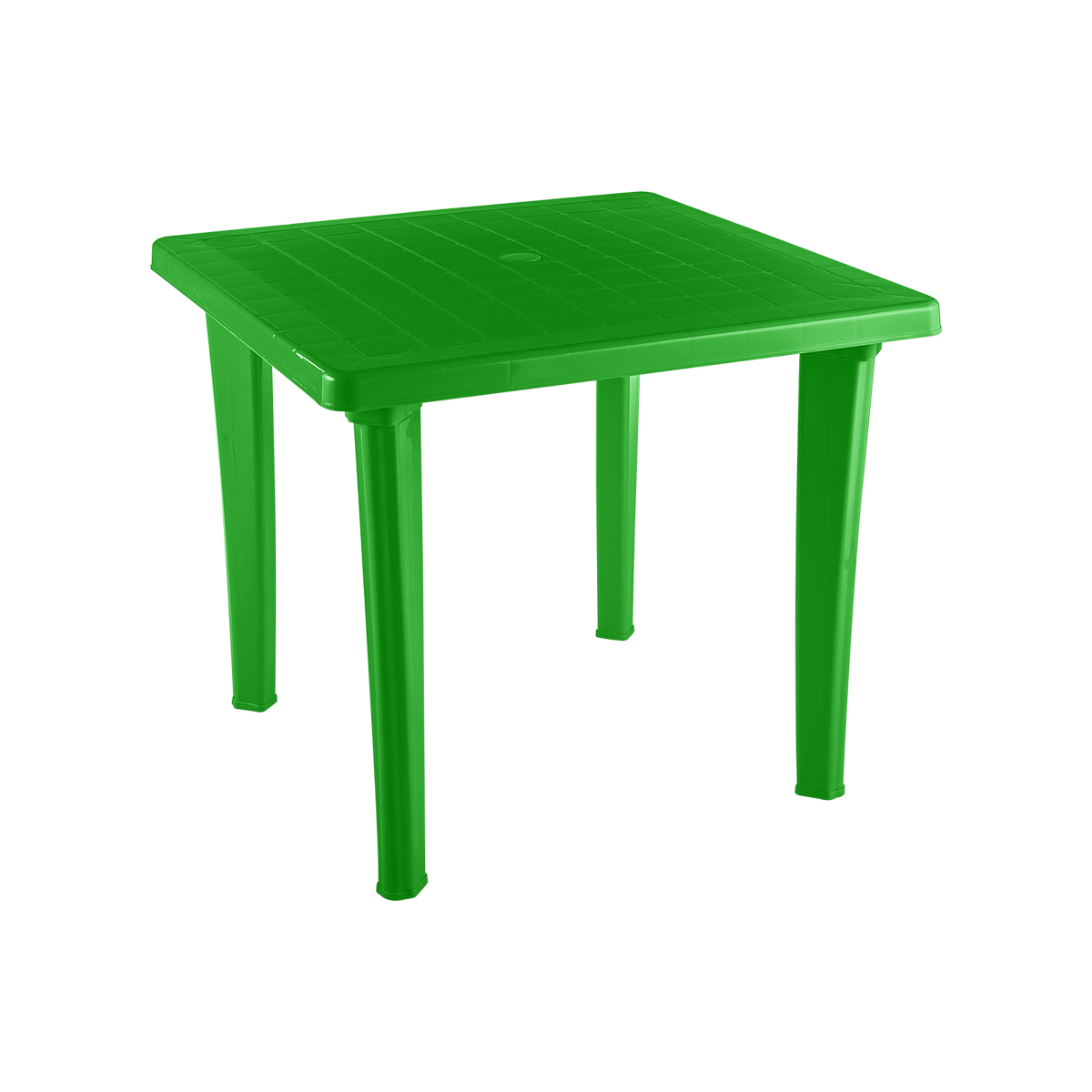 Стол пластиковый квадратный зеленый 85 х 85 х 74 см 1/1