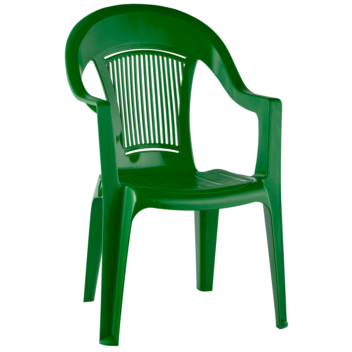 Кресло пластиковое "Венеция" зеленый 41 х 55 х 91 см 1/1