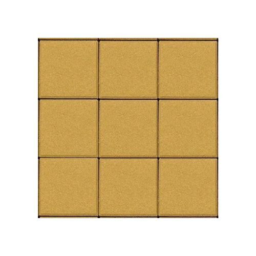 Плитка квадрат желтая 200*200*40