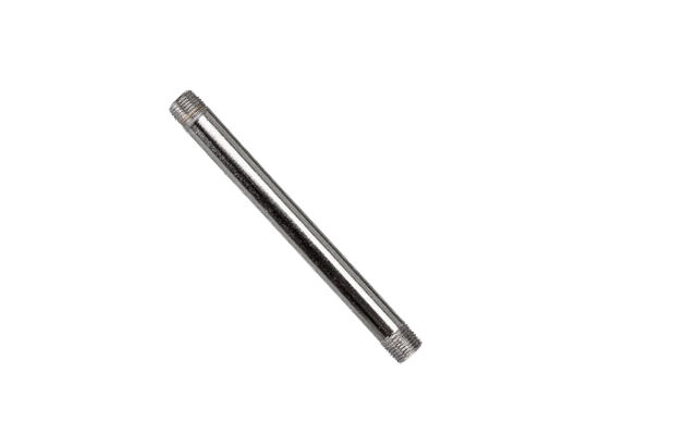 Стальной удлинитель для ручных шприцев прямой GROZ 100 мм, 413 атм, 18" GBP/4/B арт. GR44820