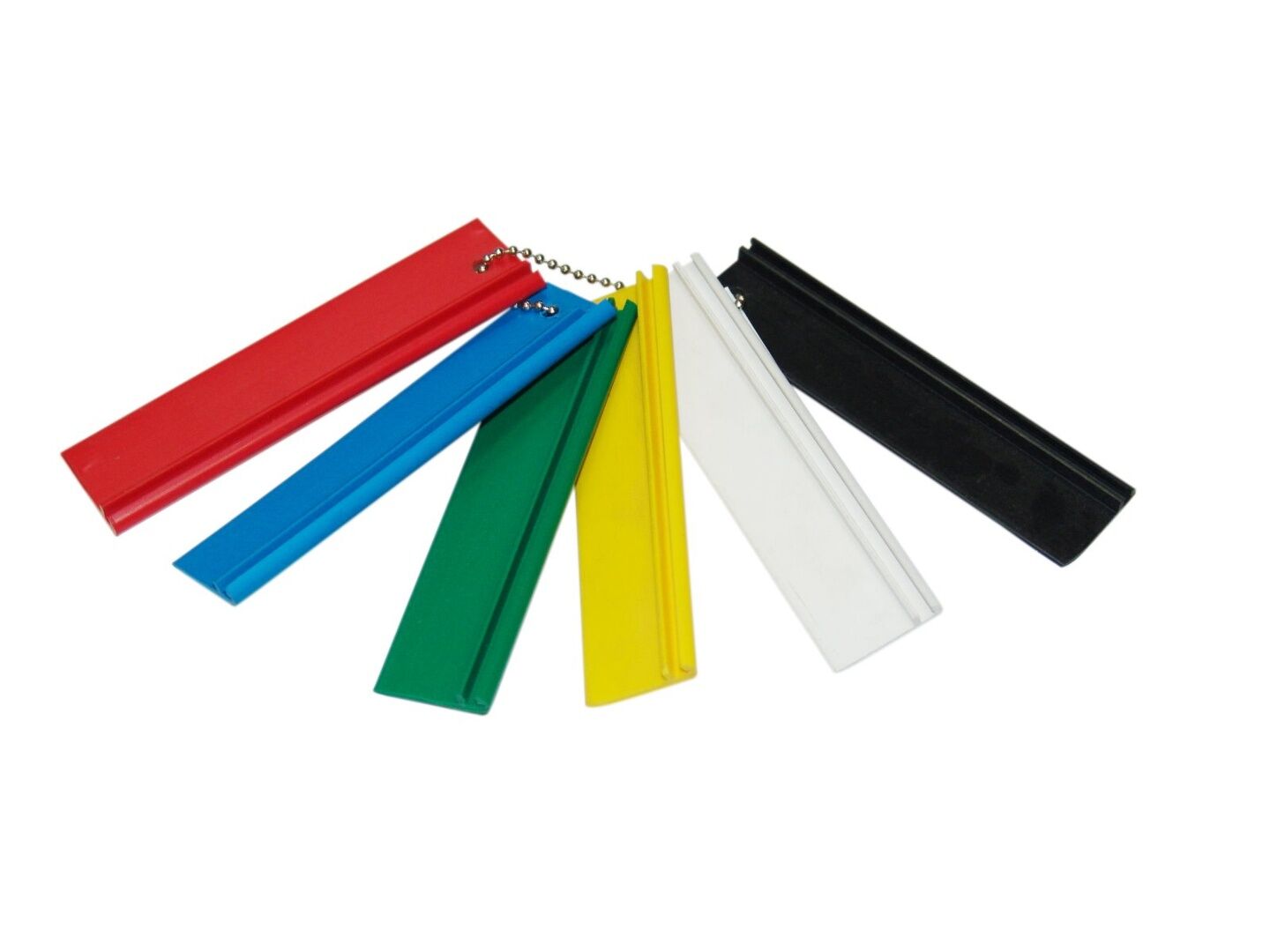 Профиль пластиковый рекламный ELKAMET, тип F, ширина 25 мм, белый, длина 4 м (красный RAL 3020) CAB профиль, F-ТРИМ 2