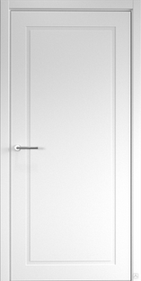 Межкомнатная дверь Неоклассика-1 эмаль белая #1