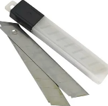 Лезвия для ножей 18 мм 7 сегментов 10 шт