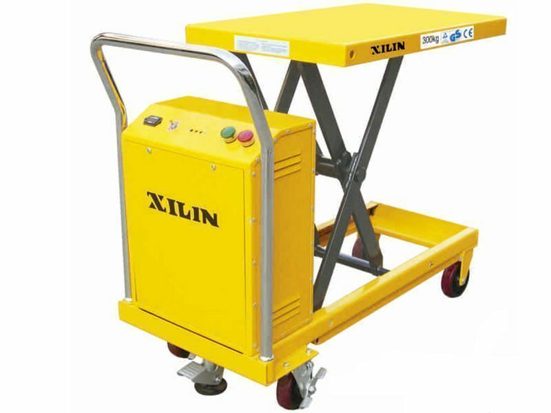 Стол подъемный передвижной 300 кг 300-900 мм XILIN DP30 электрический Xilin