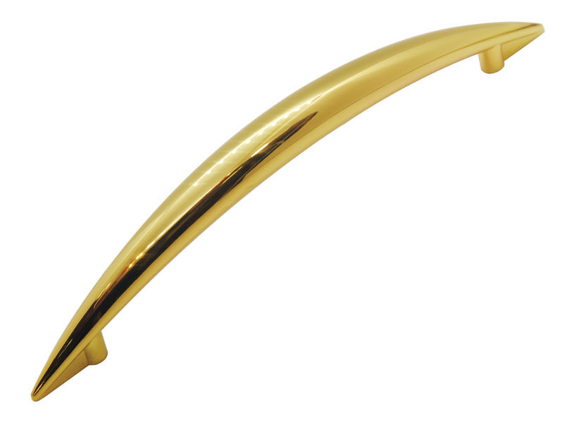 Ручка-Скоба мебельная ''Жаклин'', 165х14х30х128 мм, Цвет золото, MAESTRO