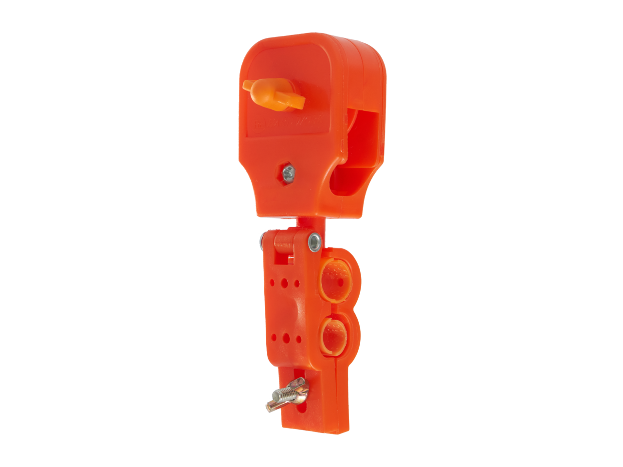 Кабельная тележка для струны пластиковая H-C10 (для струны Д=8мм) (оранжевая, полностью пластиковая) EUROLIFT