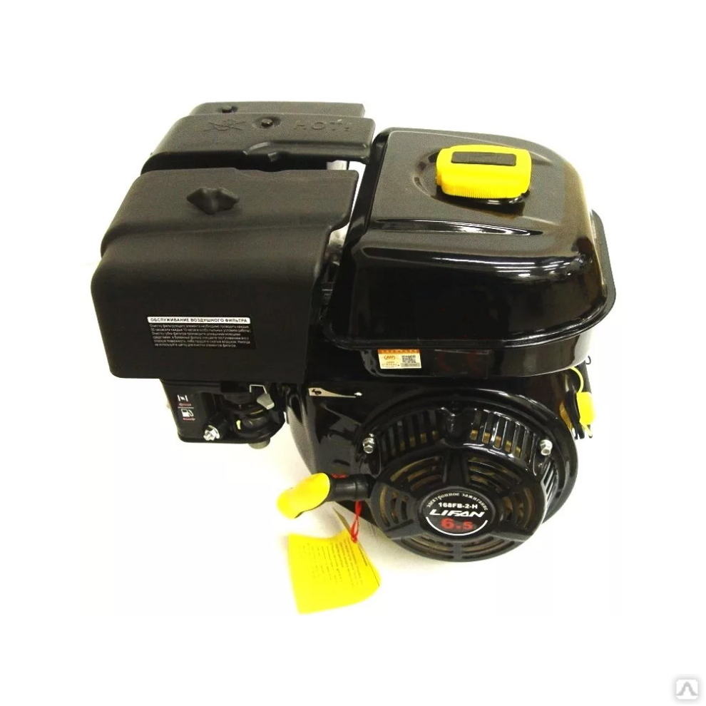 Двигатель lifan 15 л. 5 л. , с редуктором 6:1 (д. Двигатель лифан 6. 5 с редуктором.