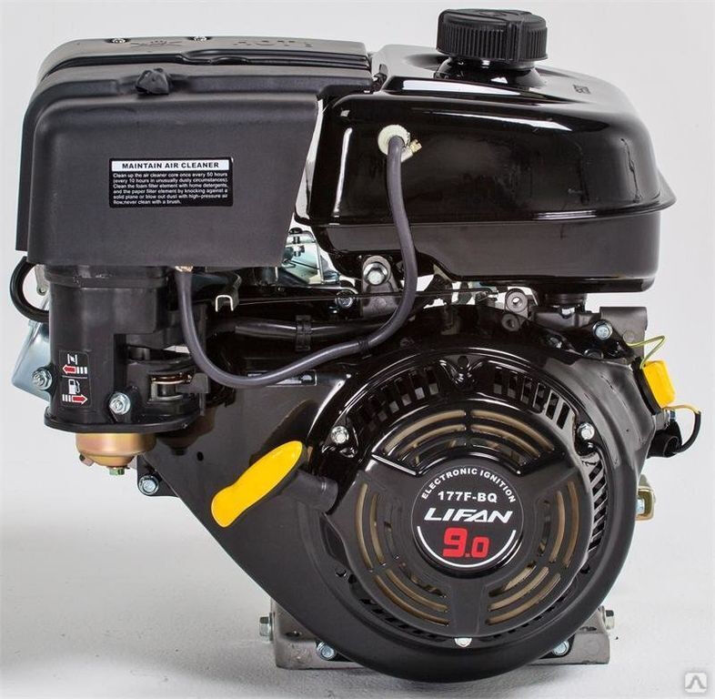 Двигатель бензиновый LIFAN 177FD-R (9 л.с.,электрозапуск, РЦС2)