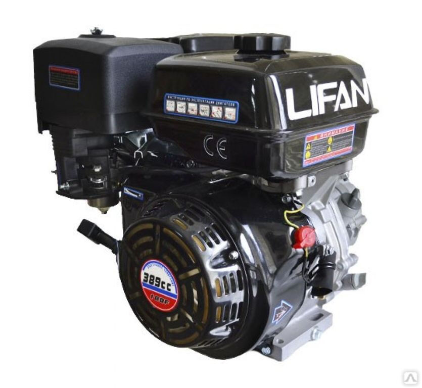 Бензиновый, 4-х тактный двигатель Lifan 1P60FV-C (Лифан ДБВ-4,0) с вертикальным валом