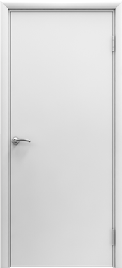 Межкомнатная дверь AquaDoor влагостойкая гладкая глухая, цвет Белый 1100