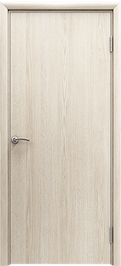 Межкомнатная дверь AquaDoor влагостойкая гладкая глухая, цвет Скандинавский дуб 1100