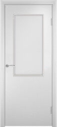 Межкомнатная дверь AquaDoor со стекло, модель 2, цвет Белый
