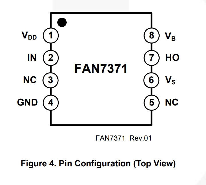 Микросхема FAN7371MX FAIRCHILD