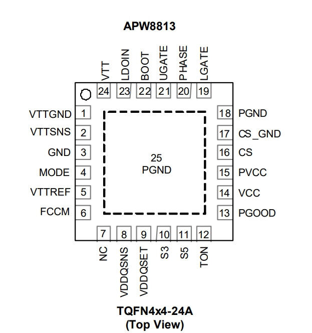Микросхема APW8813AQBI ANPEC