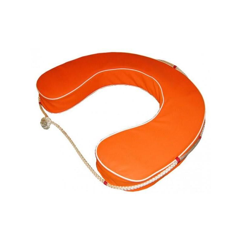 Круг спасательный Подкова оранжевый (диаметр 30 см) NoName