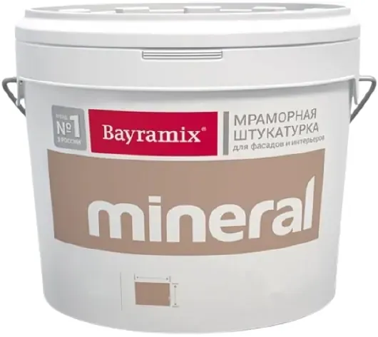 Мраморная штукатурка Bayramix Mineral 15 кг №843