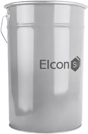 Антикоррозионная грунт эмаль Elcon ХВ 0278 25 кг ярко красная RAL 3020