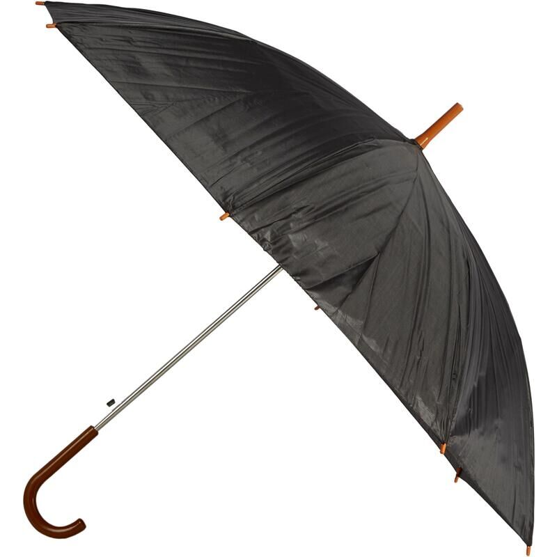 Зонт полуавтомат черный (HD-HW01(H/T) NoName