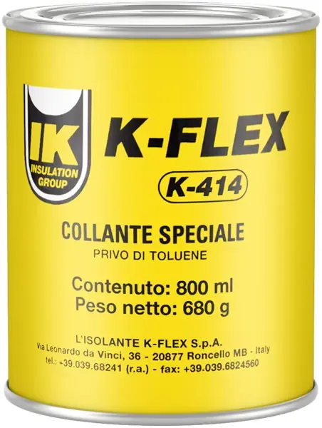 Контактный клей на основе полихлоропренового каучука K-Flex K 414 2.6 л