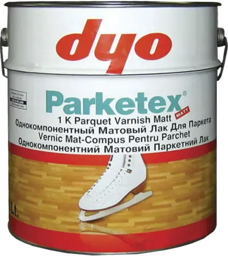 Лак паркетный однокомпонентный DYO Parketex 15 л полуматовый