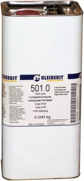 Полиуретановый клей влагоотверждаемый 1 компонентный Клейберит Pur 501 6 кг