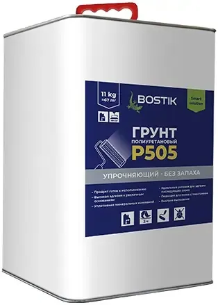 Грунт полиуретановый упрочняющий Bostik P505 11 кг