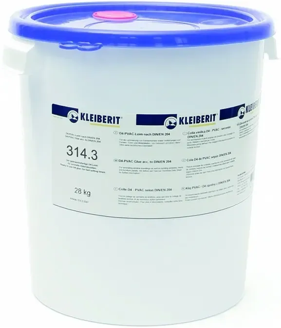 Клей для водостойких клеевых соединений Клейберит 314.3 28 кг
