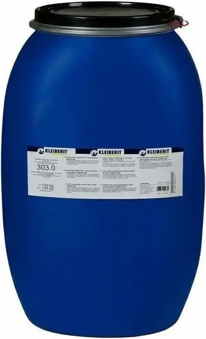 Универсальный водостойкий клей Клейберит ПВА 303.0 130 кг