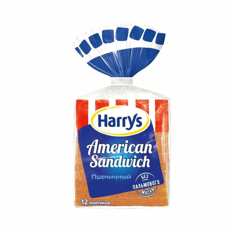 Хлеб Harry's пшеничный 470 г 
