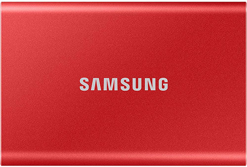 Внешний накопитель SSD Samsung T7, 500 Gb, red (MU-PC500R/WW) T7 500 Gb red (MU-PC500R/WW)