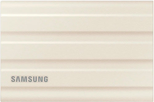 Внешний накопитель SSD Samsung T7 Shield, 1.0 Tb, beige (MU-PE1T0K/WW) T7 Shield 1.0 Tb beige (MU-PE1T0K/WW)