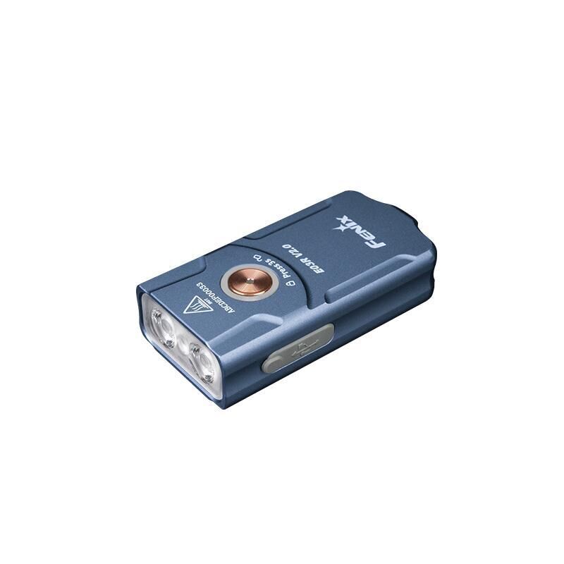 Фонарь светодиодный Fenix E03R EDC V2.0 аккумуляторный (E03RV20BL)