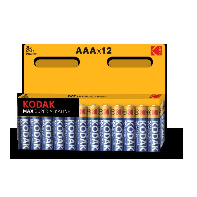 Батарейка Kodak Max LR03 мизинчиковая 12шт.